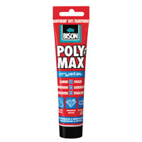 Bison Poly Max Crystal Assembly Adhesive 90 g