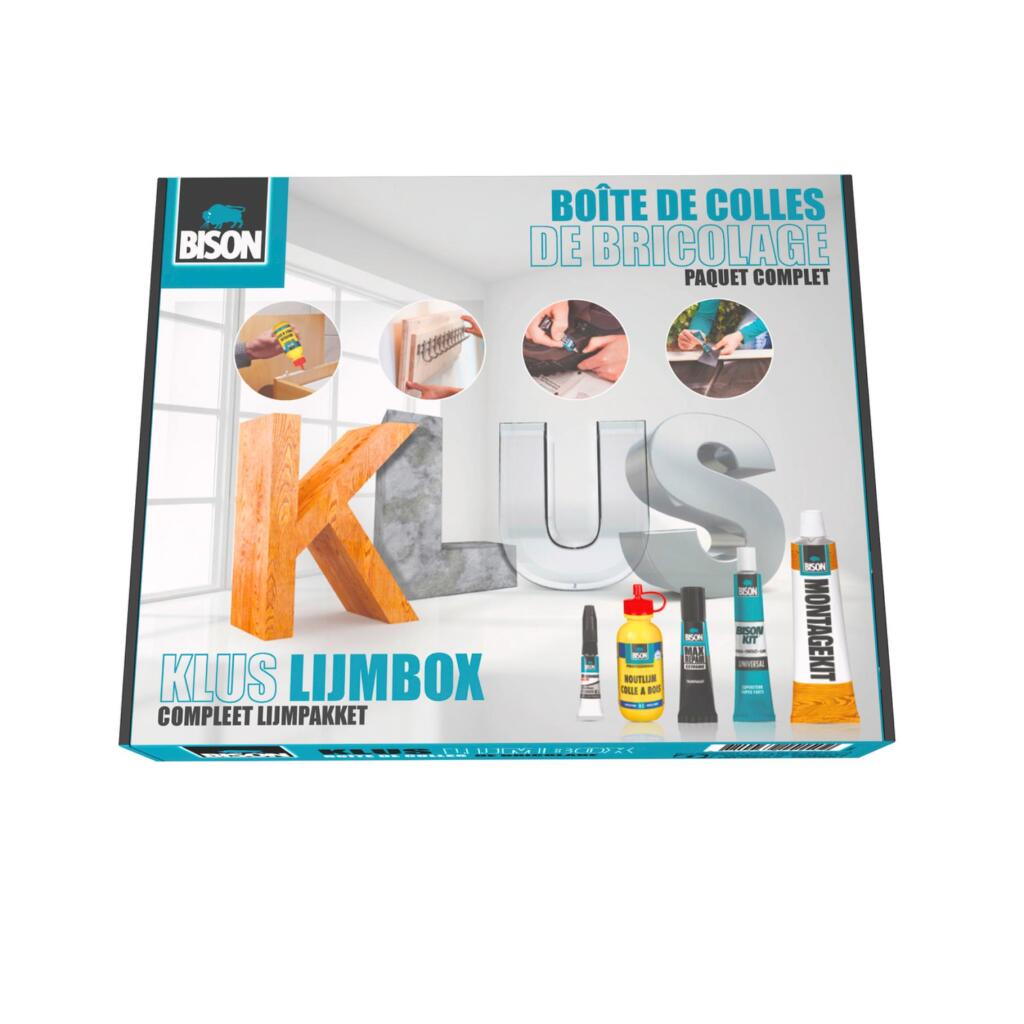 Bison DIY Glue Box 5 Types of Glue