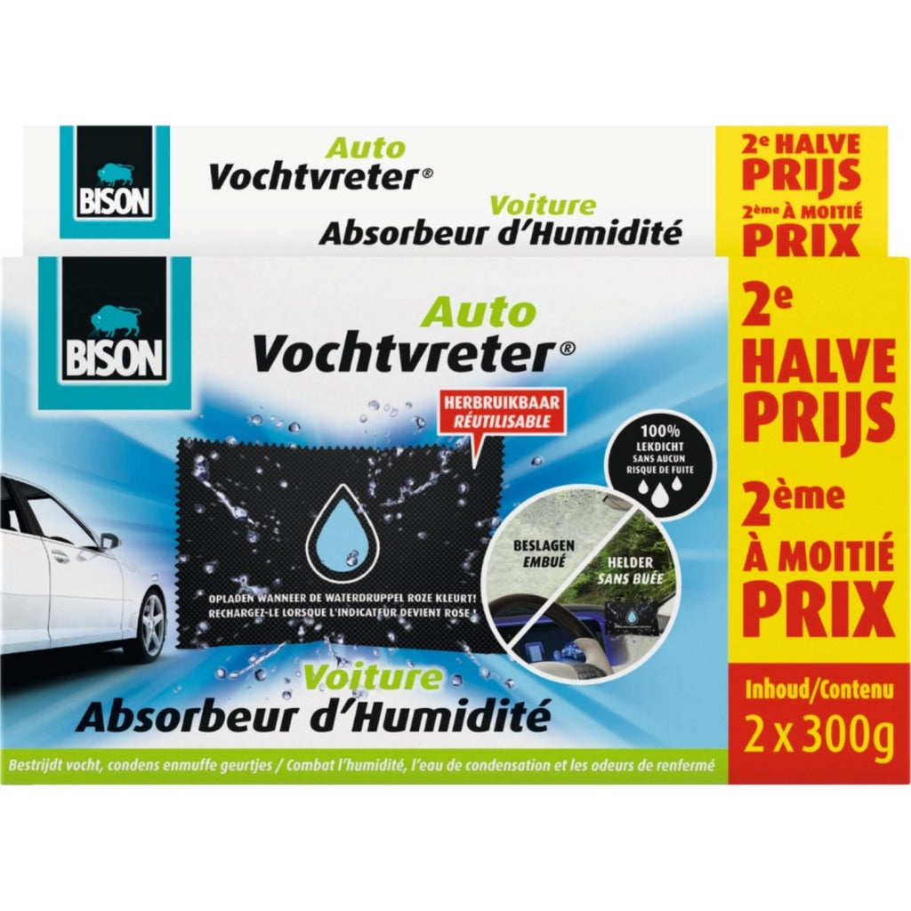 Bison Car Moisture Absorber 2x300 g