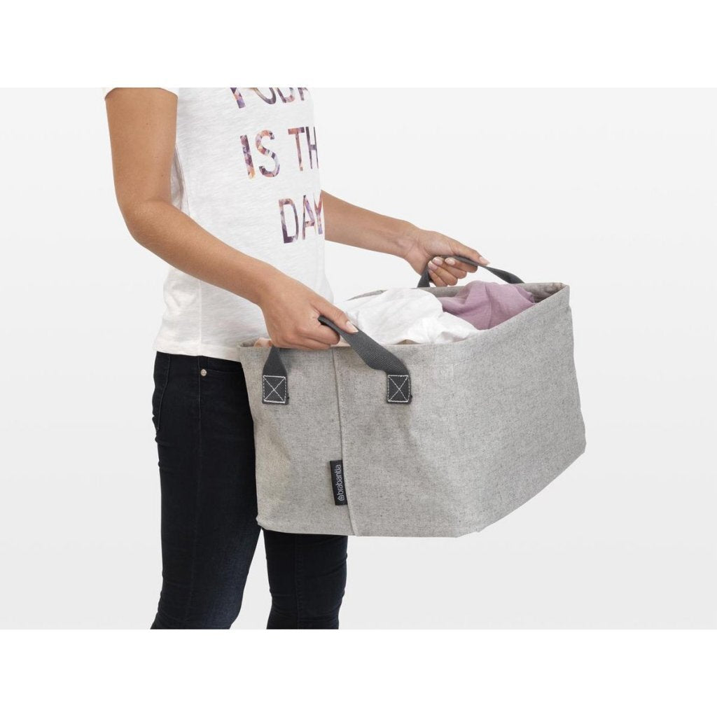 Brabantia Foldable Laundry Basket 35 L Grey