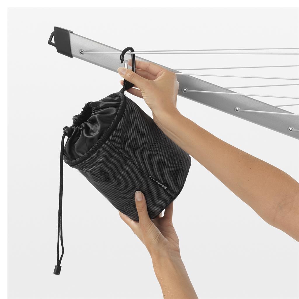 Brabantia Clothespin Bag Black