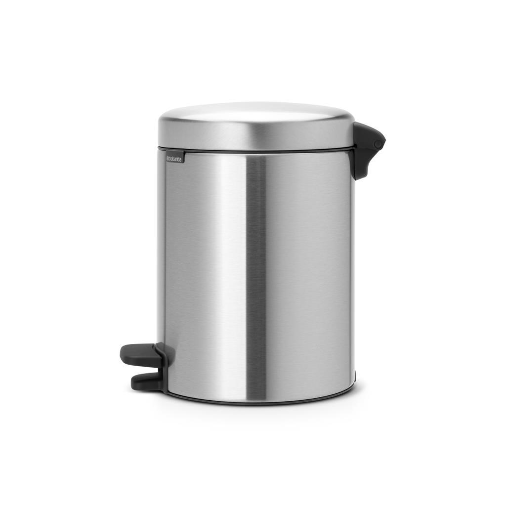 Brabantia Newicon Pedal Bin 5 L Matte Steel