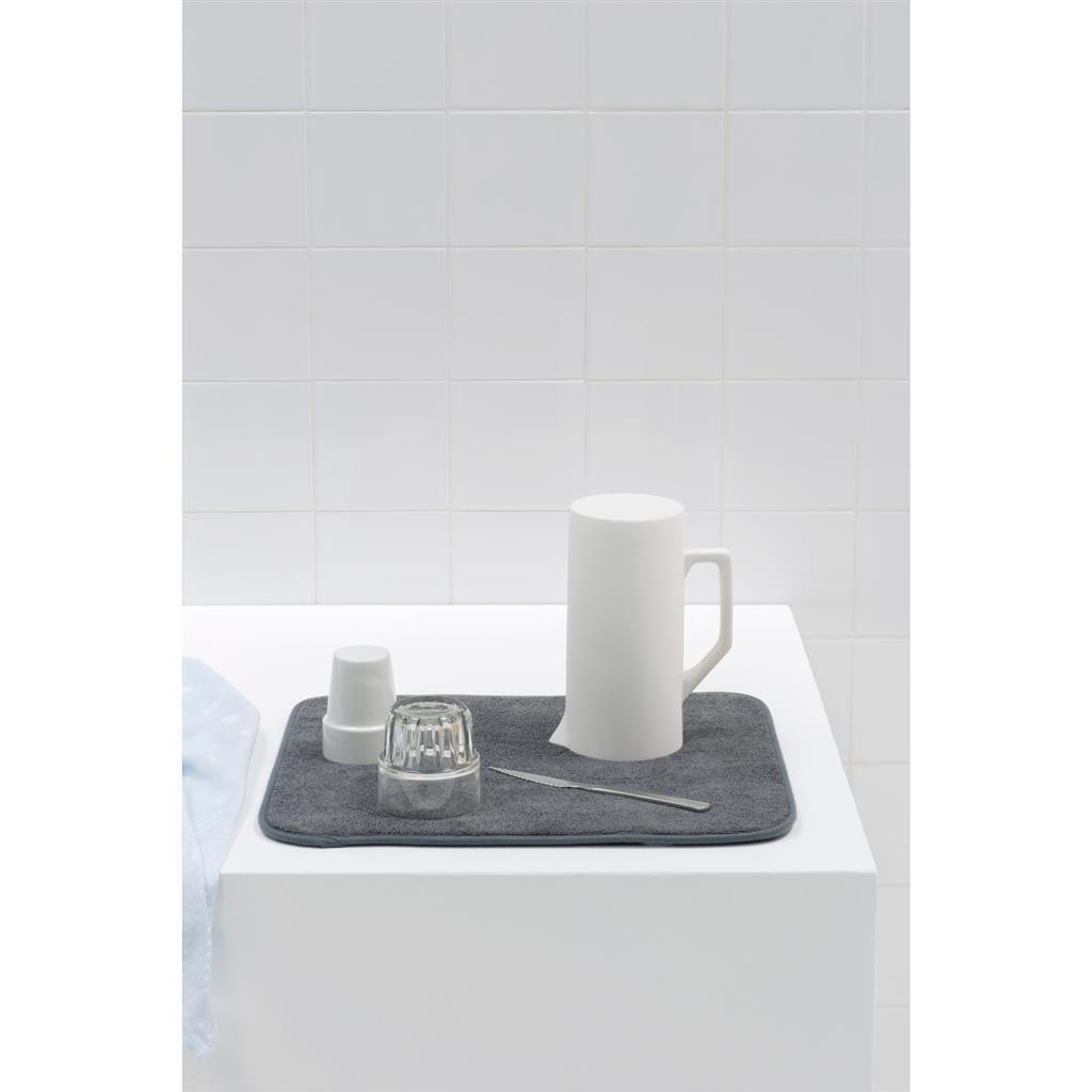Brabantia SinkSide Microfiber Draining Mat 47x40 cm Grey