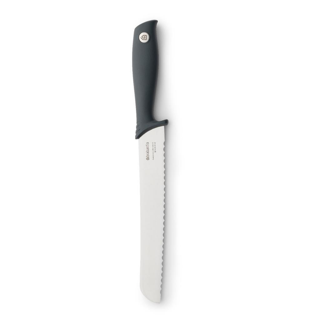 Brabantia Tasty+ Bread Knife 33 cm Dark Grey