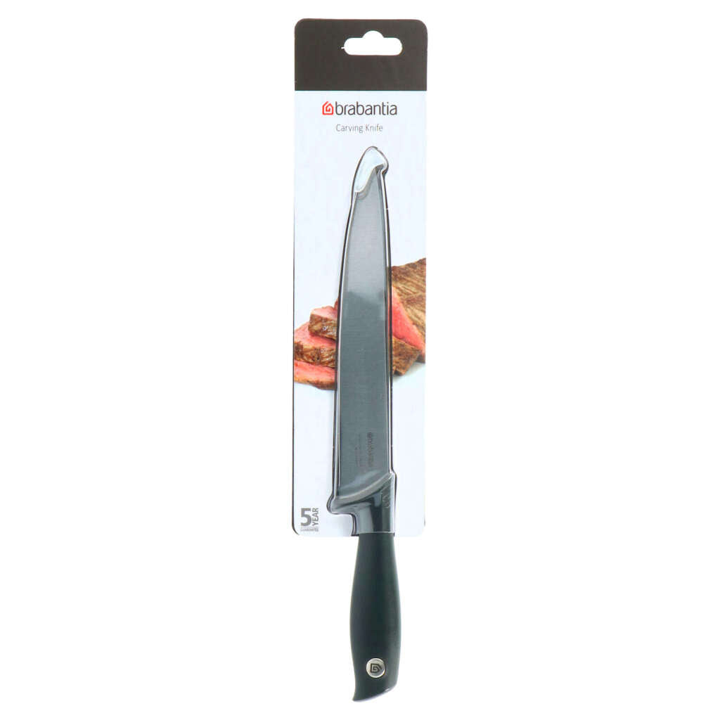 Brabantia Tasty+ Meat Knife 38 cm Dark Grey