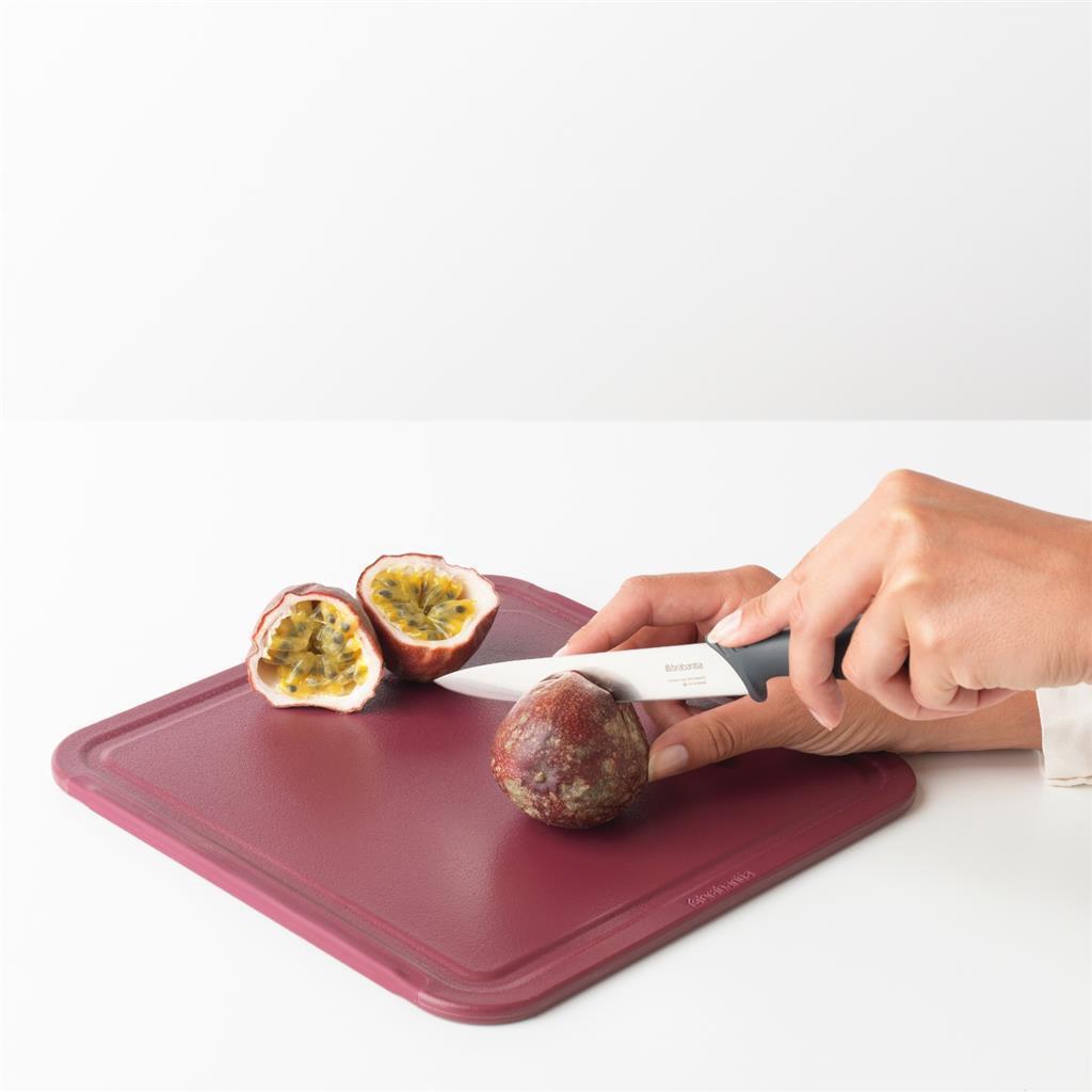 Brabantia Tasty+ Universal Knife 24.8 cm - Dark Grey - Ergonomic Design
