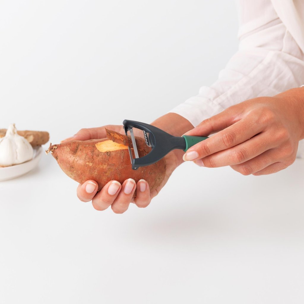 Brabantia Tasty+ Y-Shaped Peeler Green/Black