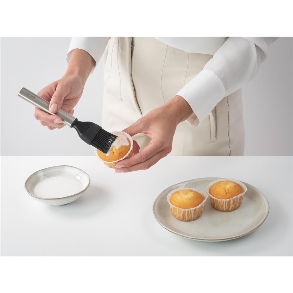 Brabantia Profile Baking Brush Silicone/Stainless Steel