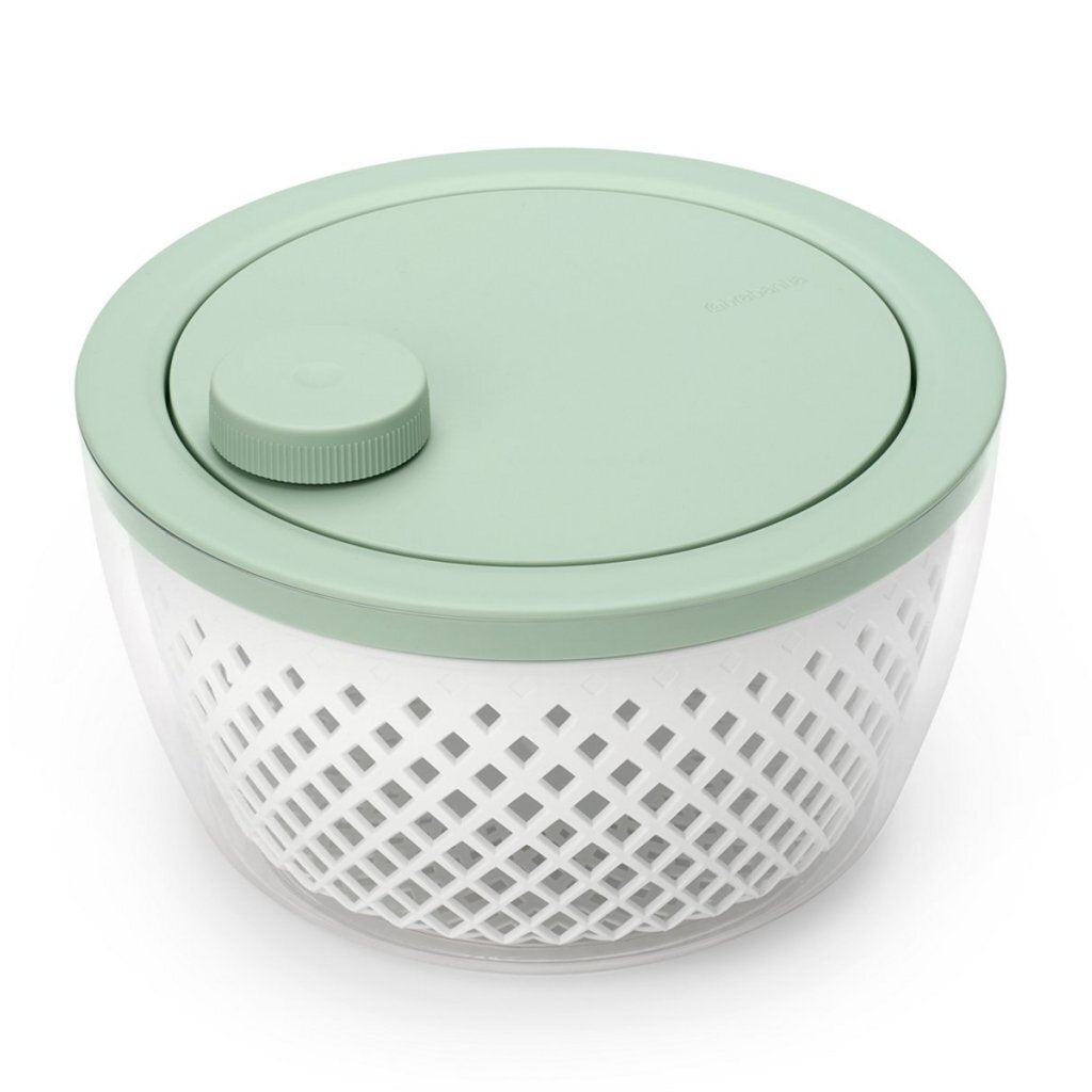 Brabantia Tasty+ Salad Spinner Jade Green/White - Multi-Functional, Dishwasher Safe