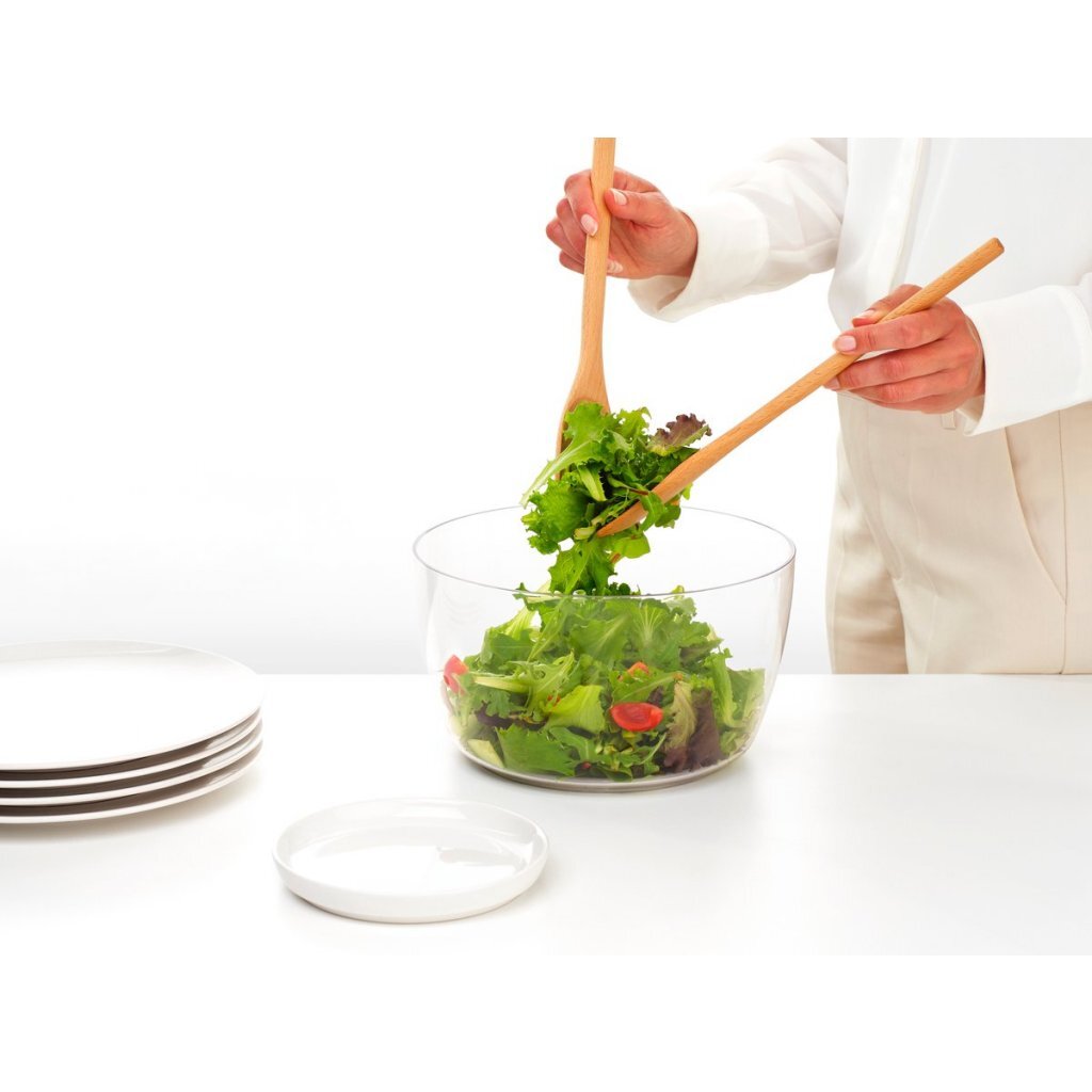 Brabantia Tasty+ Salad Spinner Jade Green/White - Multi-Functional, Dishwasher Safe