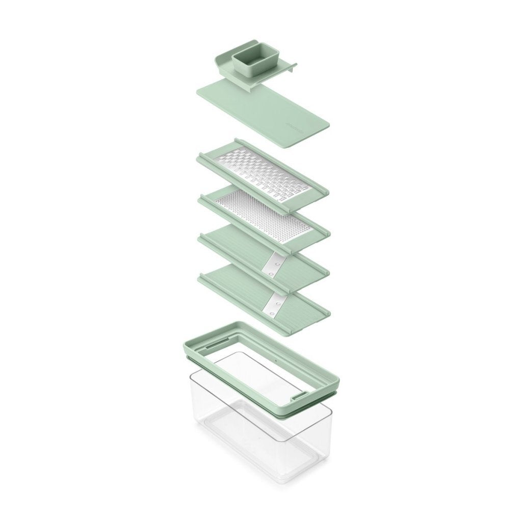 Brabantia Tasty+ Mandoline Set Jade Green/Transparent