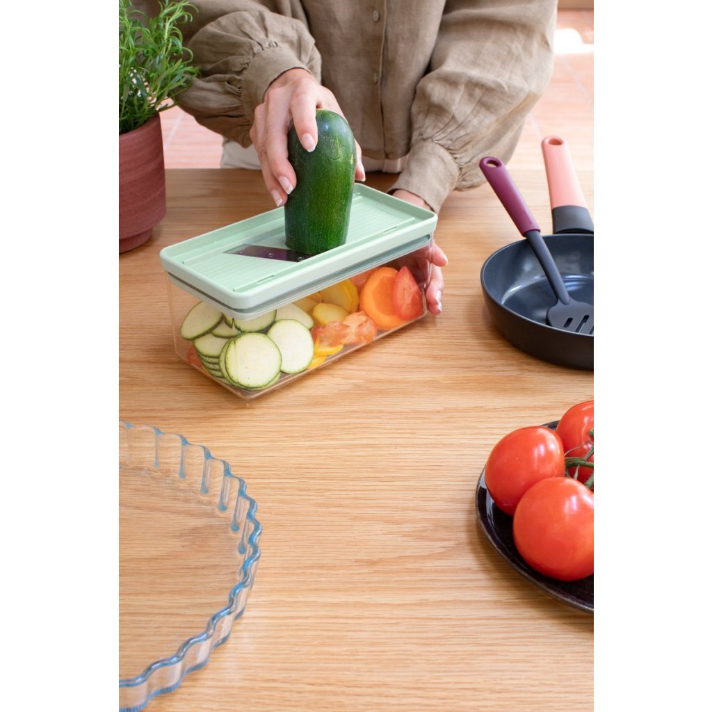 Brabantia Tasty+ Mandoline Set Jade Green/Transparent