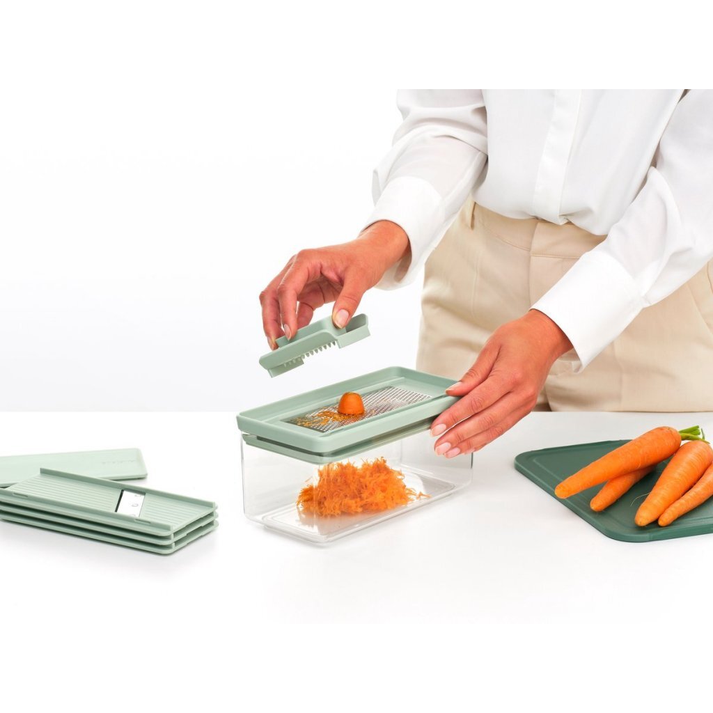 Brabantia Tasty+ Mandoline Set Jade Green/Transparent