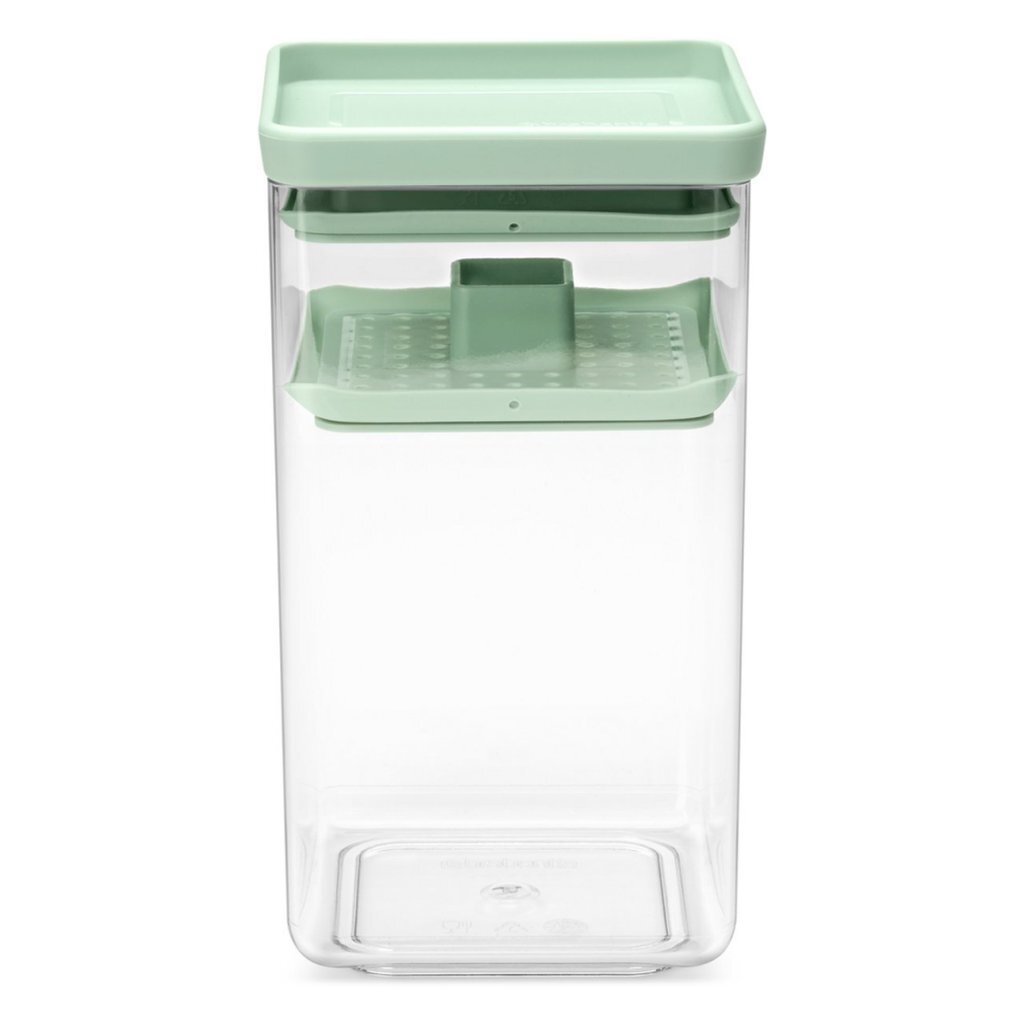 Brabantia Tasty+ Fermentation Kit Jade Green/Transparent - Easy Storage, Dishwasher Safe