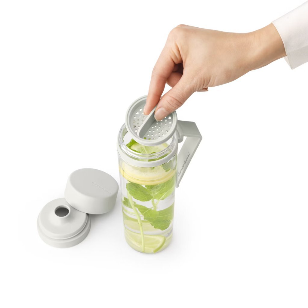 Brabantia Make & Take Water Bottle 0.5 L Light Grey