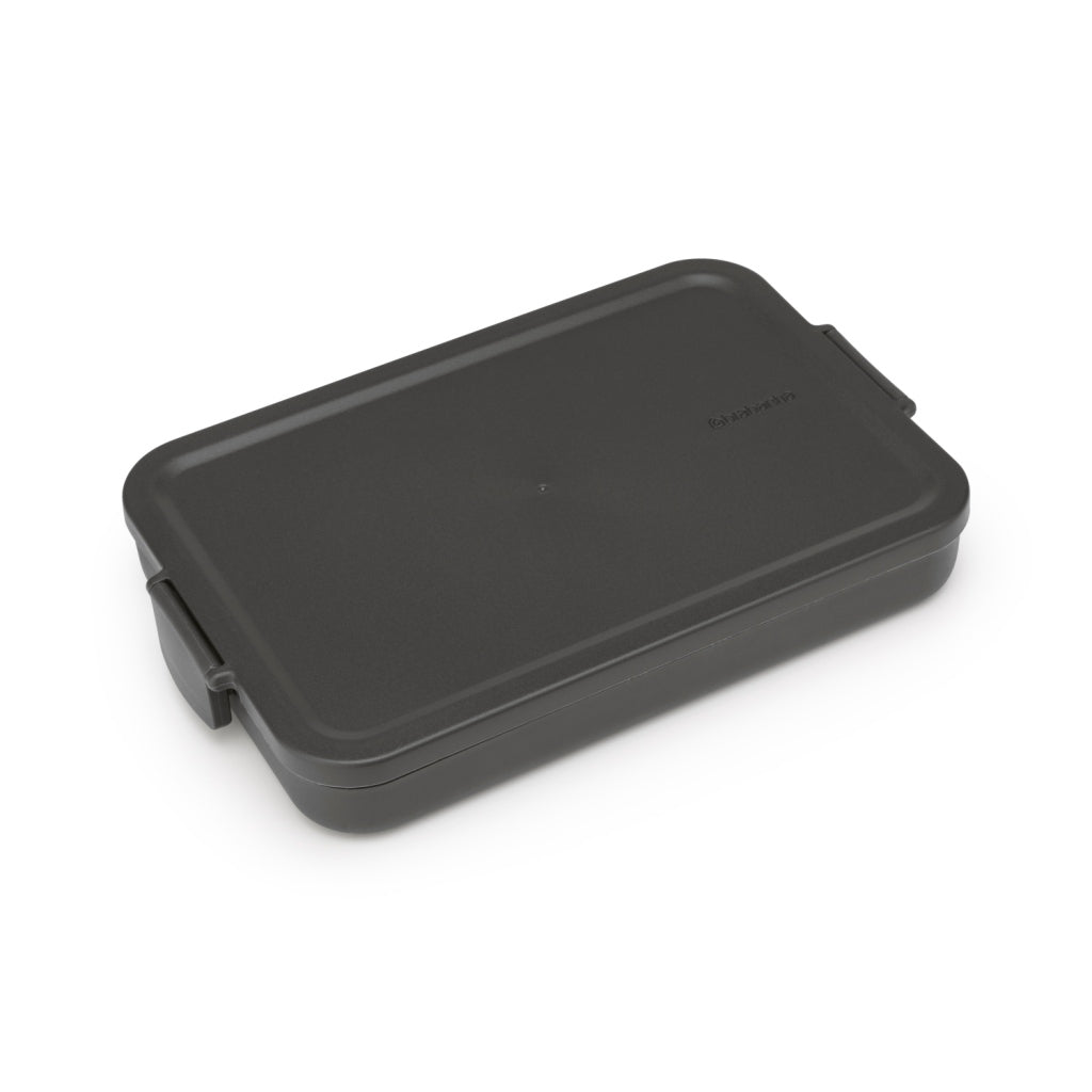 Brabantia Make & Take Flat Lunchbox M 1.1 L Dark Grey