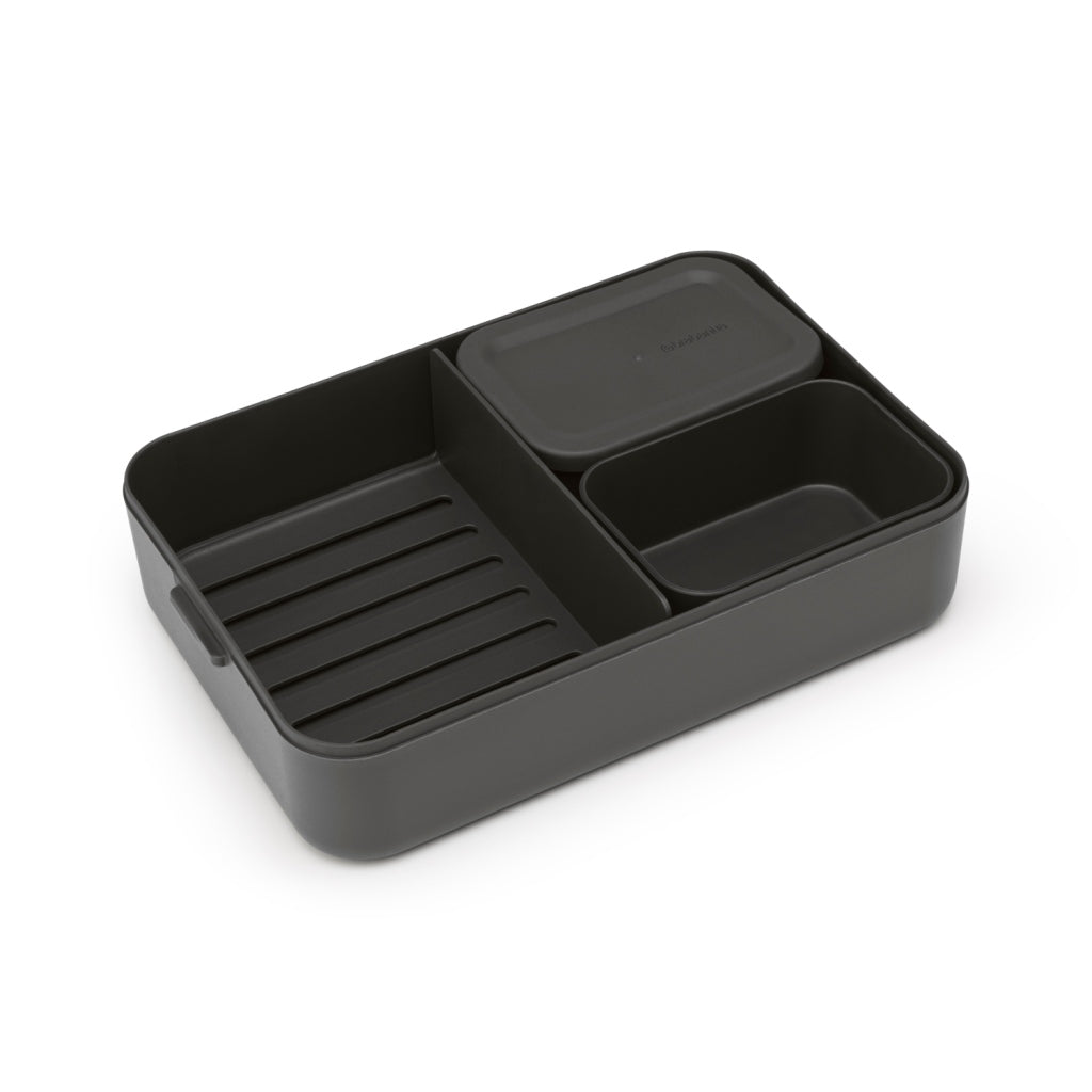 Brabantia Make & Take Bento Lunchbox L Dark Grey