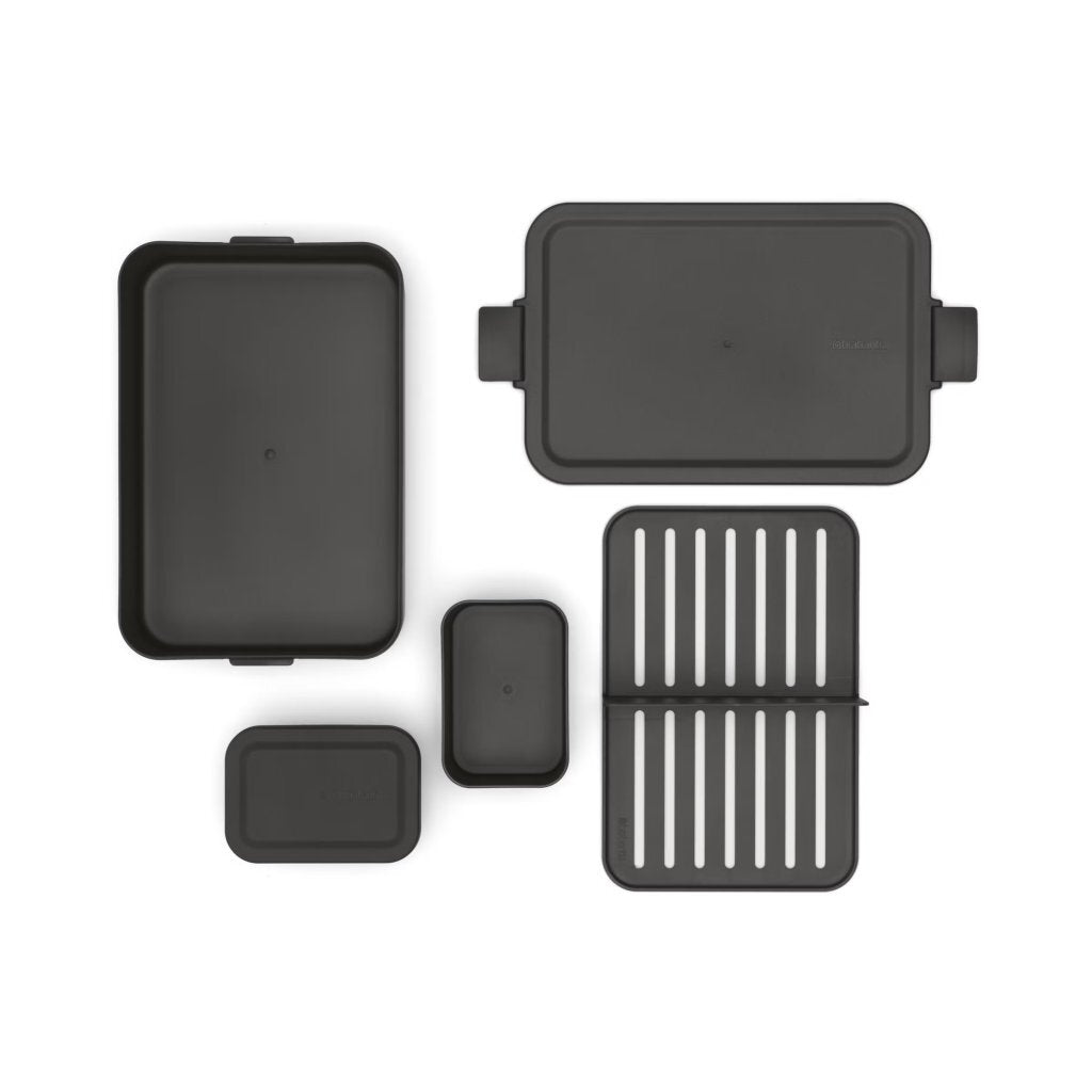 Brabantia Make & Take Bento Lunchbox L Dark Grey