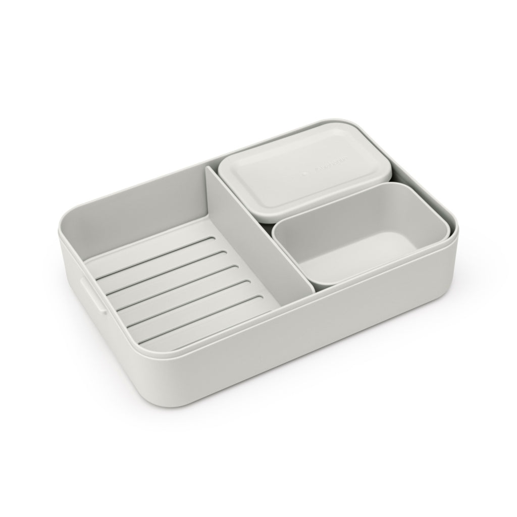 Brabantia Make & Take Bento Lunchbox L Light Grey