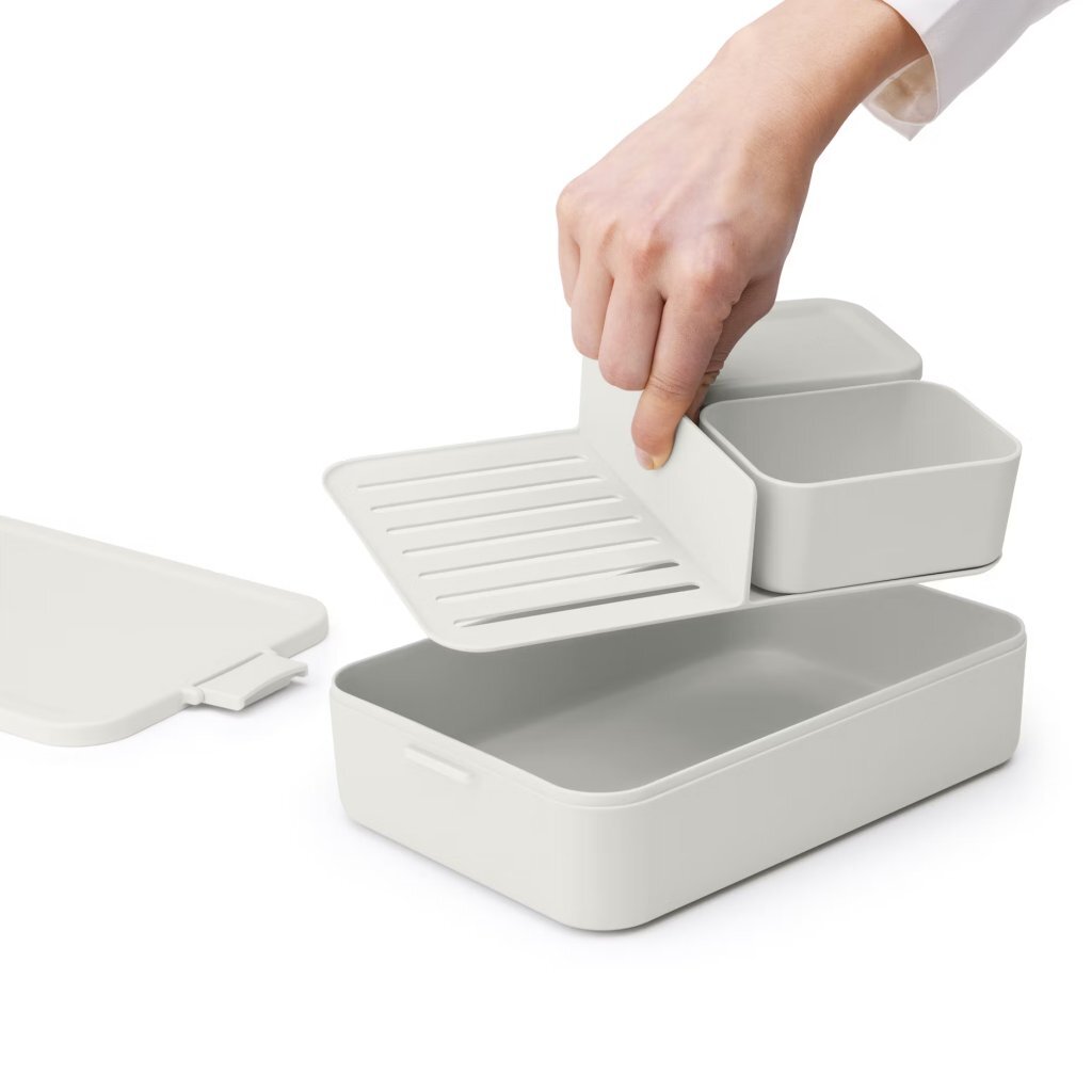 Brabantia Make & Take Bento Lunchbox L Light Grey