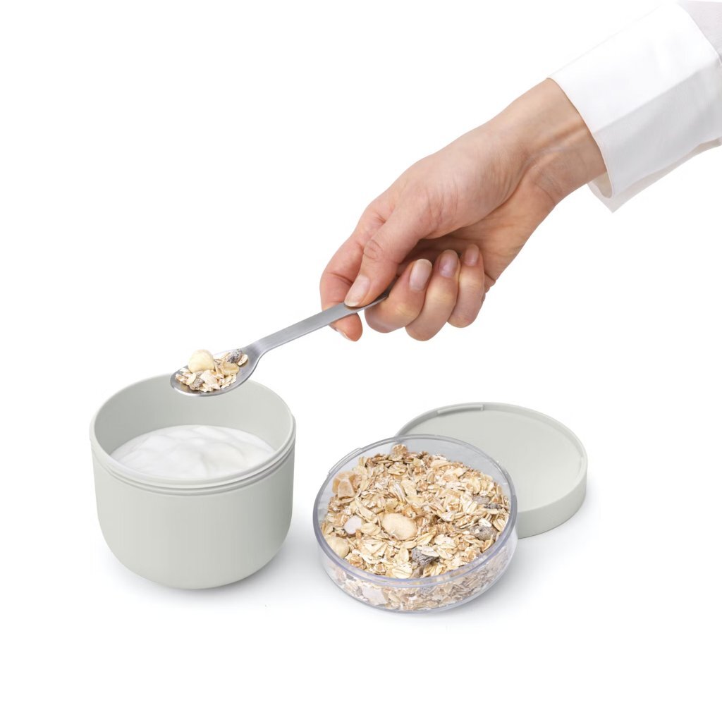 Brabantia Make & Take Yogurt Cup 0.5 L Light Grey