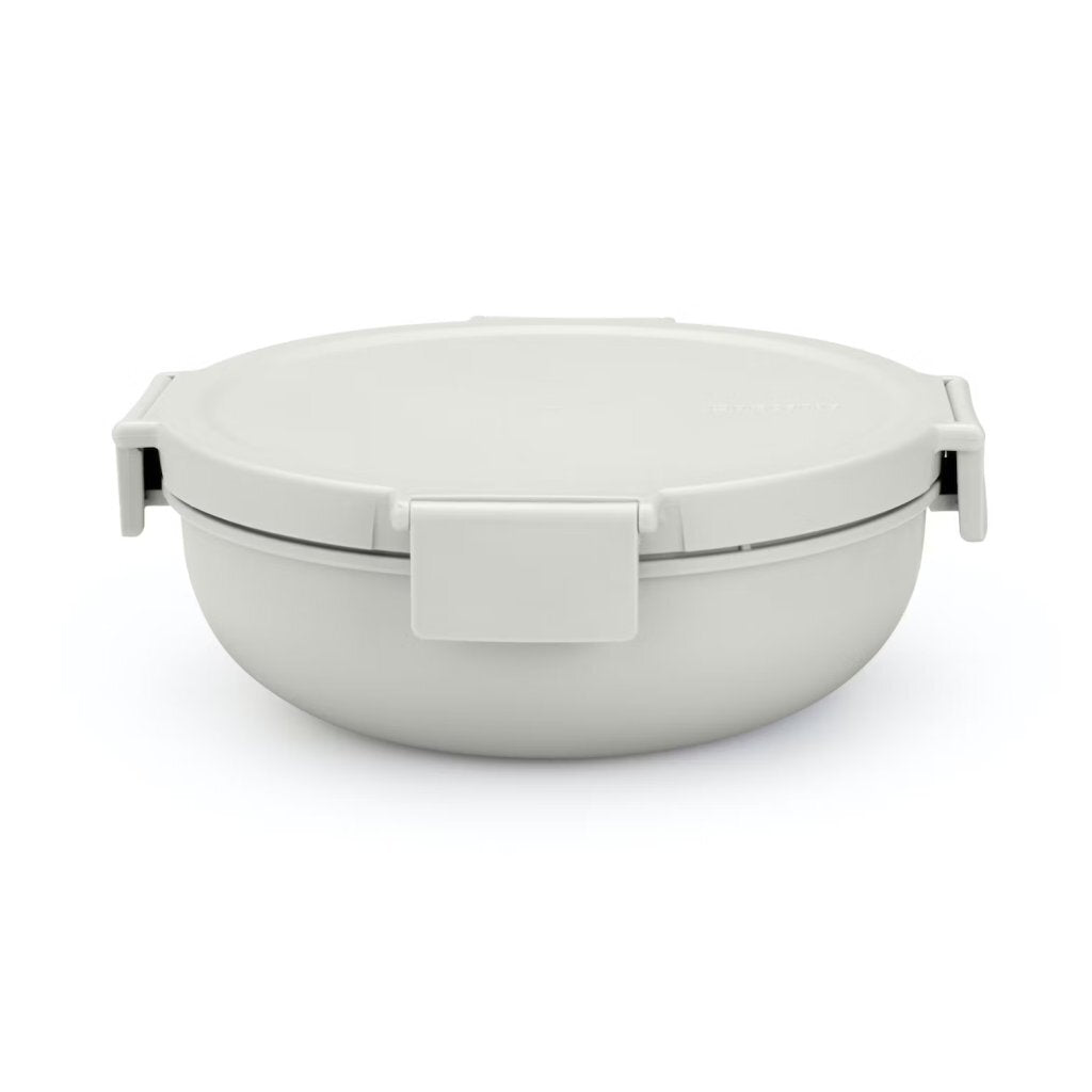 Brabantia Make & Take Salad Lunch Bowl 1.3 L Light Grey