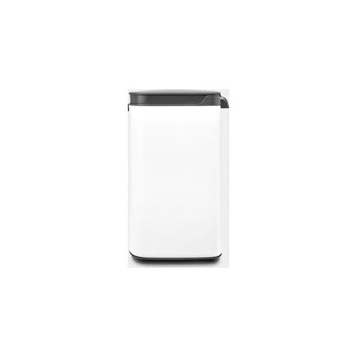 Brabantia Bo Waste Bin - 4 l - Rechteckig - Stahl - black - white - Stahl - Manuell (22 23 44) afbeelding 2
