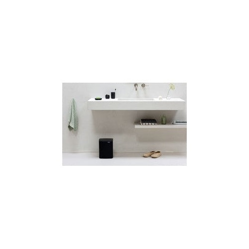 Brabantia Kosmetikeimer Bo Waste Bin 7 l Schwarz matt (22 29 00) afbeelding 4