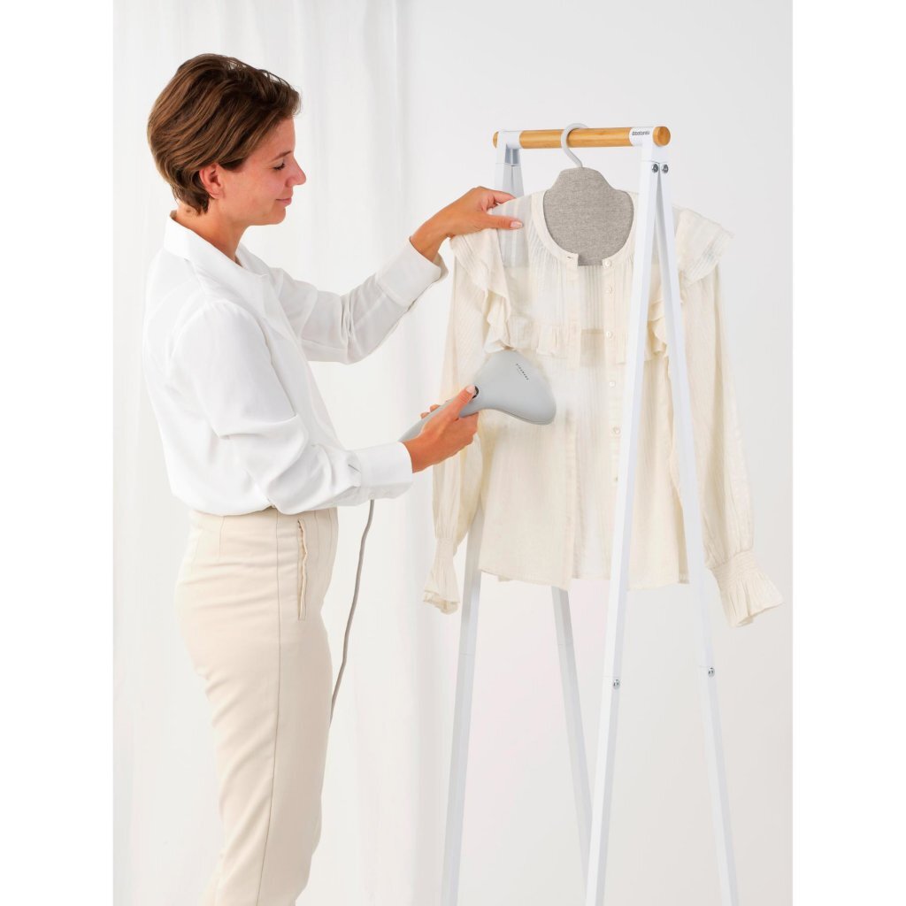 Brabantia Steam Clothes Hanger Grey - Easy Steaming for Clothes