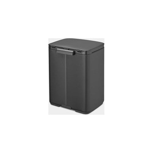 Brabantia BO Mülleimer 7 Liter Mineral Infinite Grey (23 37 22) afbeelding 3