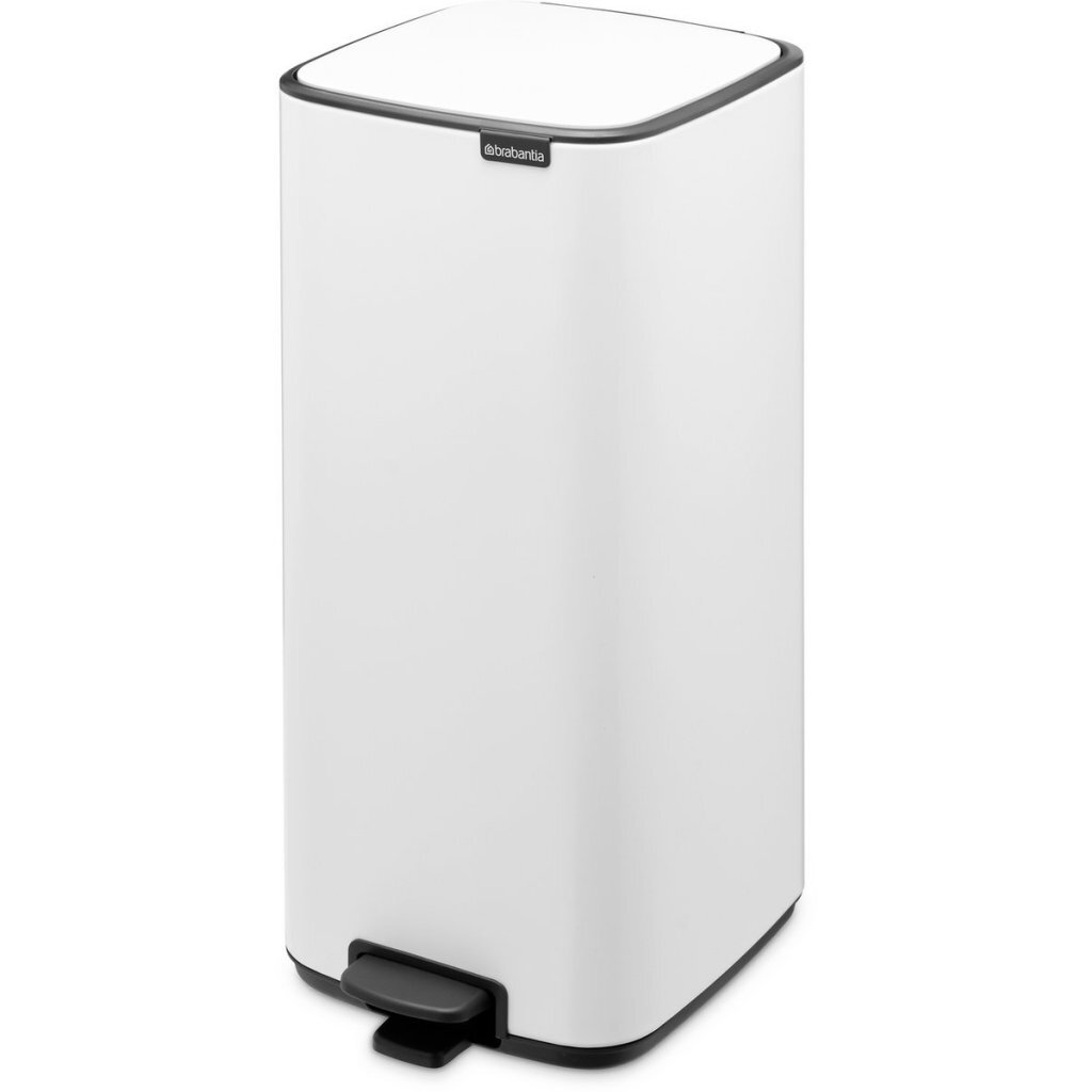 Brabantia Bo Pedal Bin 30 L White