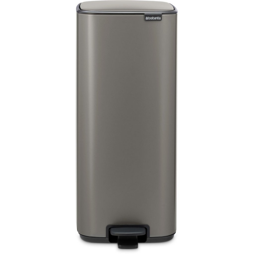Brabantia Bo Pedal Bin 30 L Platinum