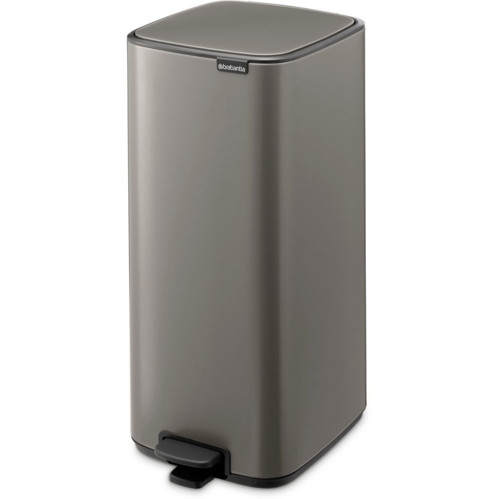 Brabantia Bo Pedal Bin 30 L Platinum
