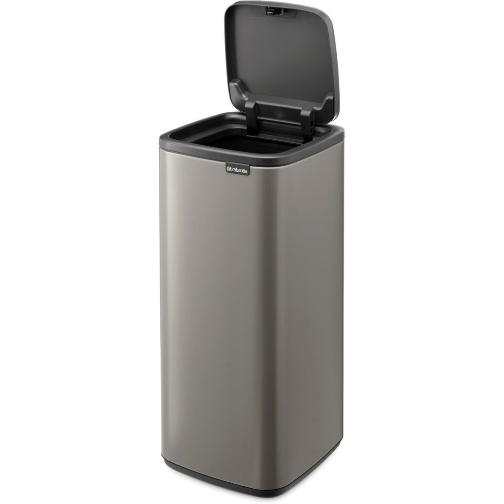 Brabantia Bo Touch Bin Waste Bin 30 L Platinum