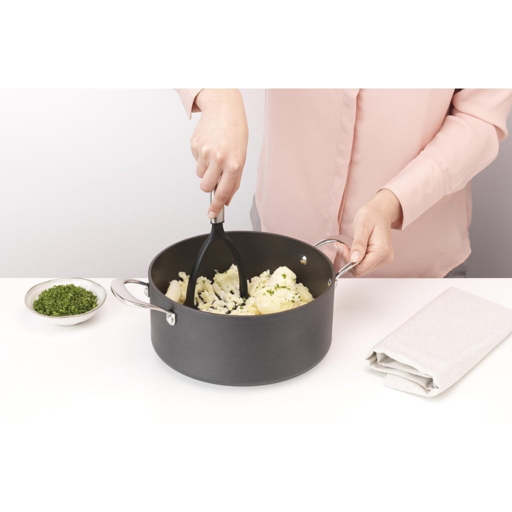 Brabantia Profile Potato Masher - Stainless Steel/Black
