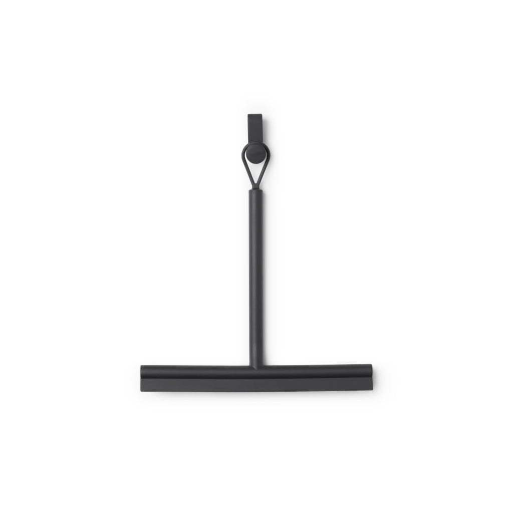 Brabantia ReNew Shower Squeegee with Door Hook Black
