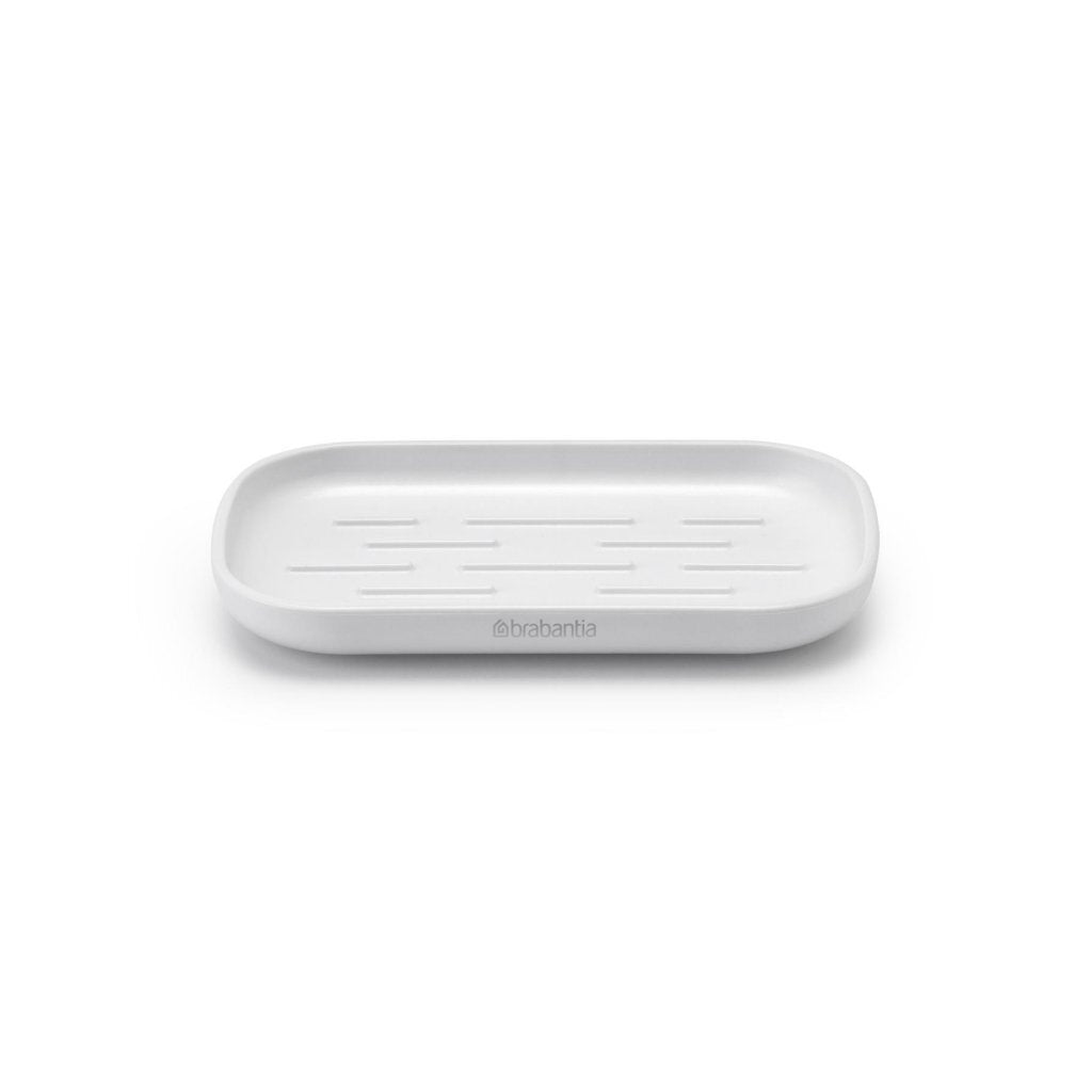 Brabantia ReNew Soap Dish - White - Non-Slip Base