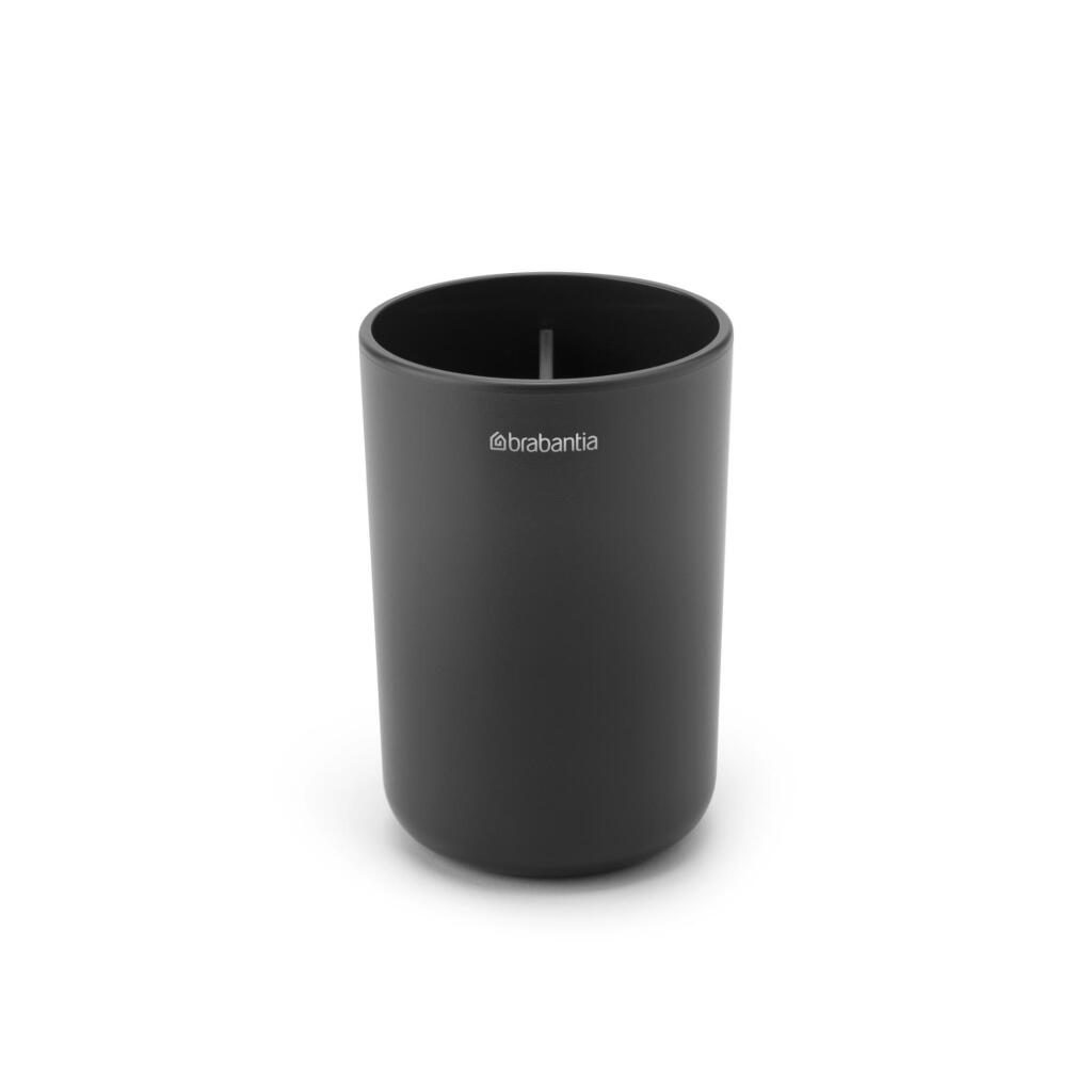 Brabantia ReNew Toothbrush Holder Black - Stylish and Spacious Design