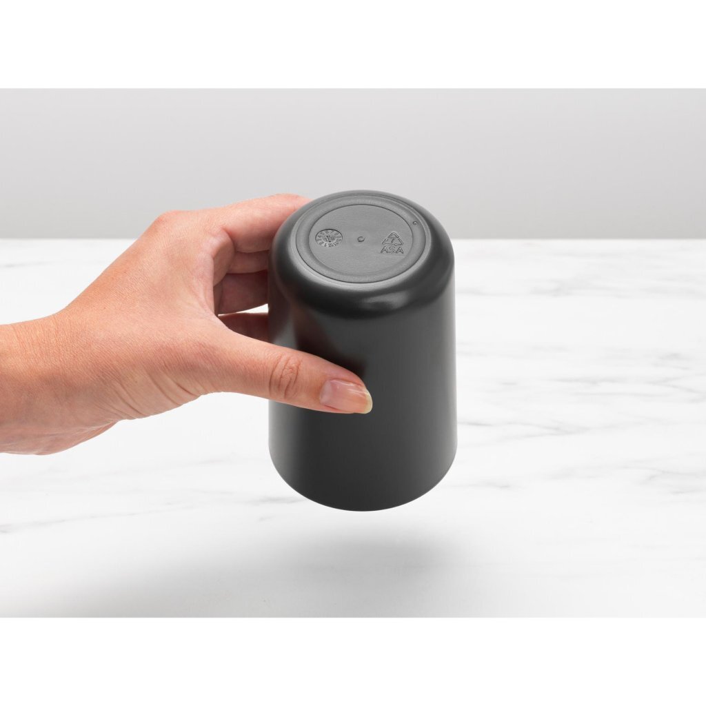Brabantia ReNew Toothbrush Holder Black - Stylish and Spacious Design