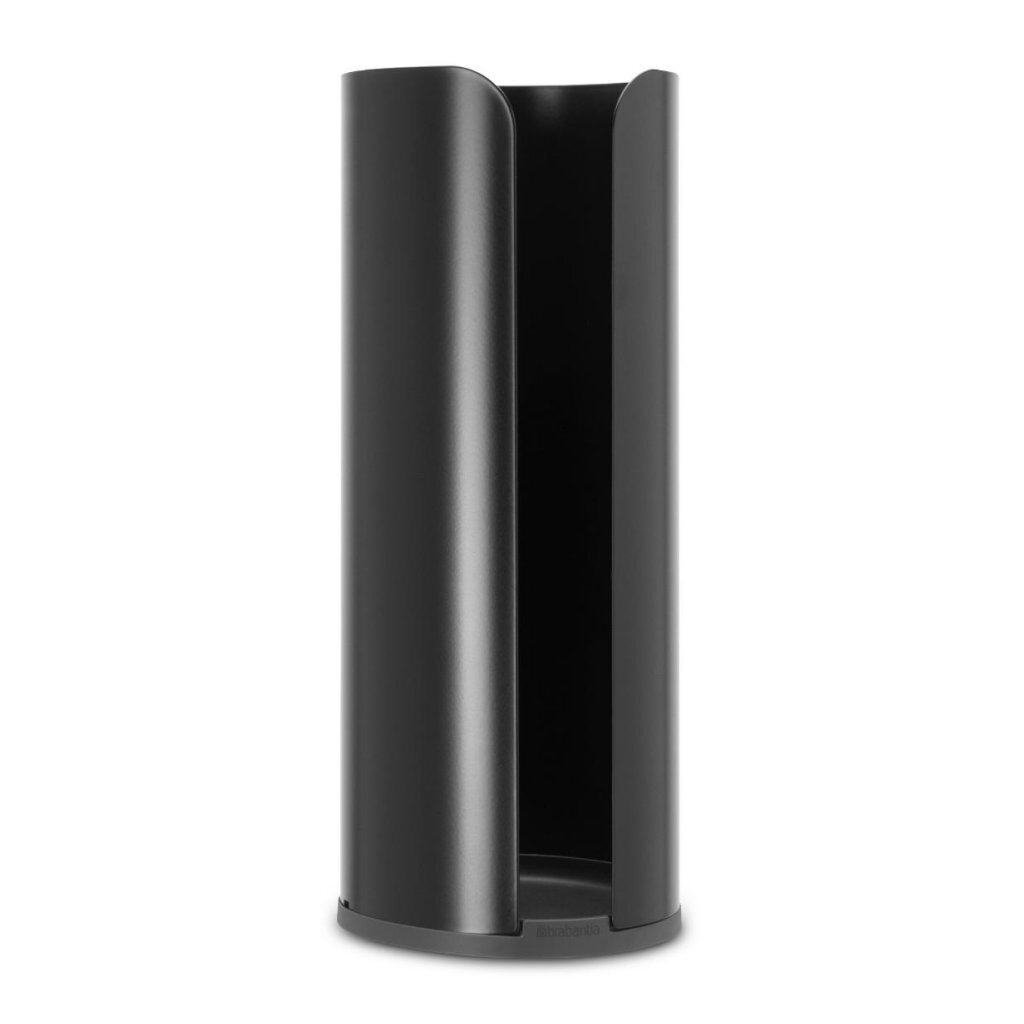 Brabantia ReNew Spare Toilet Roll Holder Black