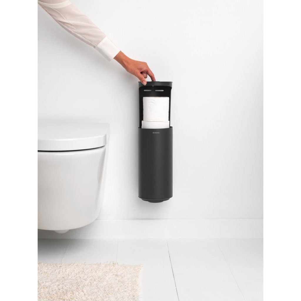 Brabantia MindSet Spare Toilet Roll Holder Anthracite