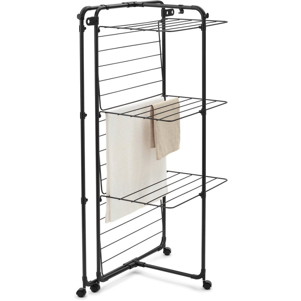 Brabantia HangOn Drying Tower 230 cm Drying Area Matte Black