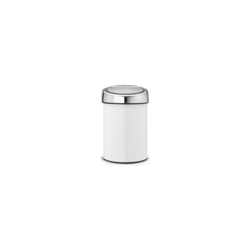 Brabantia 364488 - 3 l - Rund - Kunststoff - Edelstahl - Metallisch - Weiß - Kunststoff - Manuell (36 44 88) afbeelding 1