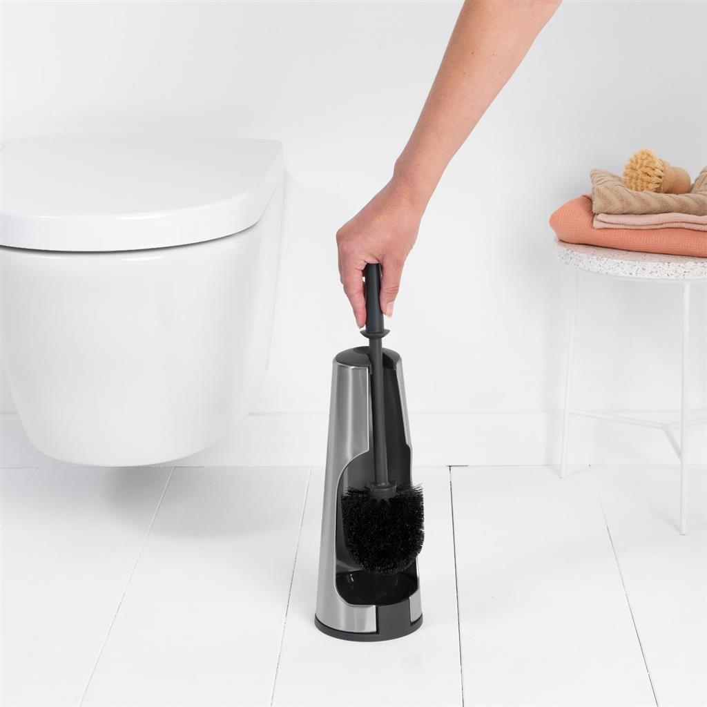 Brabantia Toilet Brush with Holder Matte Steel