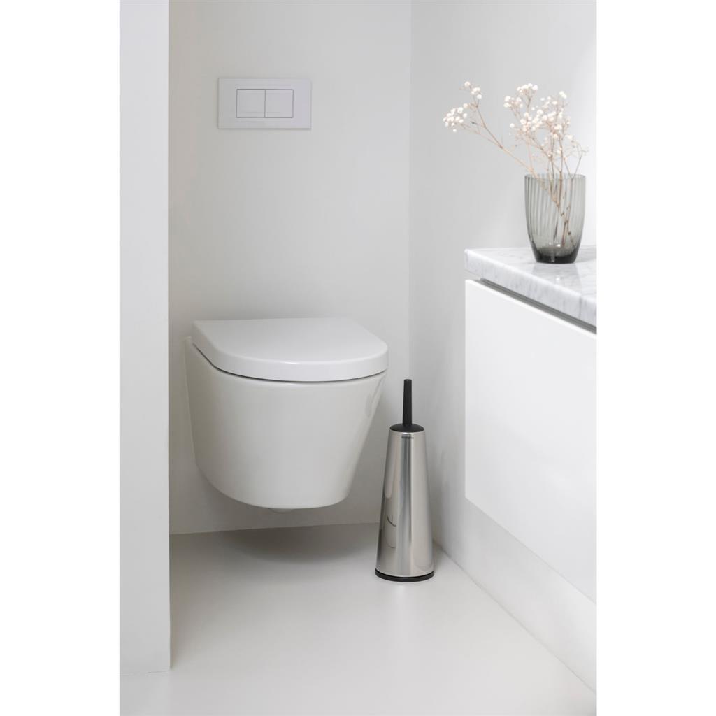 Brabantia Toilet Brush with Holder Matte Steel