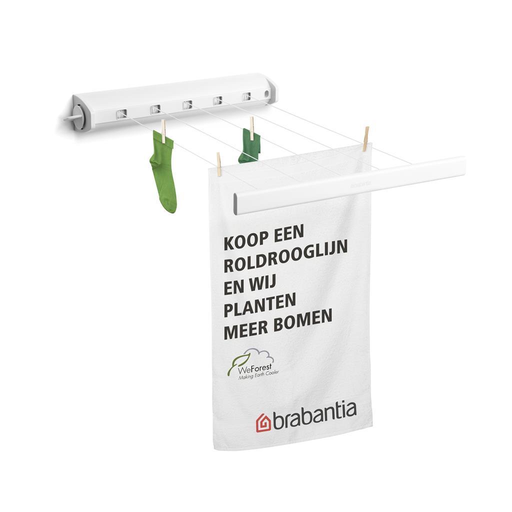 Brabantia Retractable Clothesline White 22 Meters