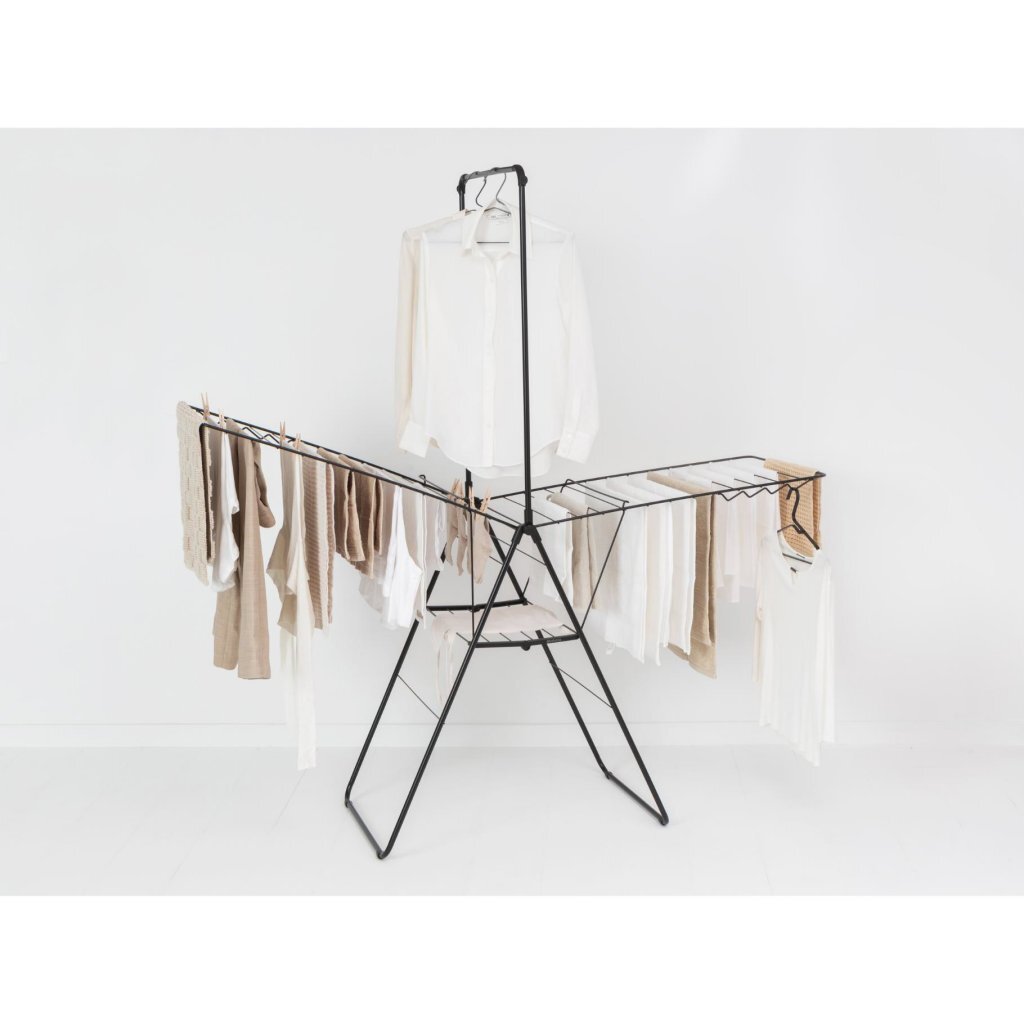 Brabantia HangOn Drying Rack 25 Drying Space Matte Black