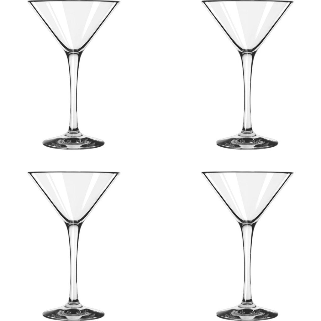 Royal Leerdam Martini Glasses Set of 4 Transparent