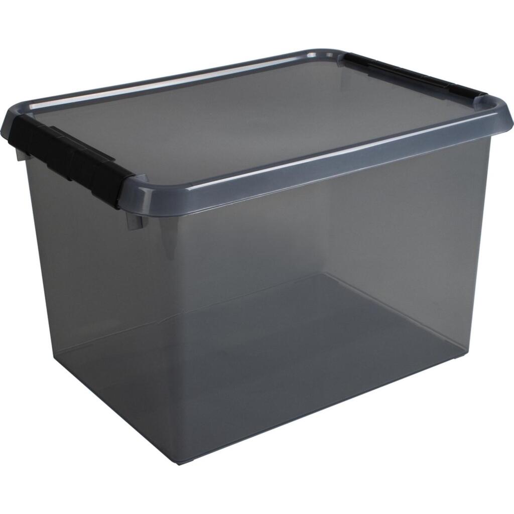 Sunware Comfort Line Storage Box 22 L 40x30x26 cm Transparent/Anthracite