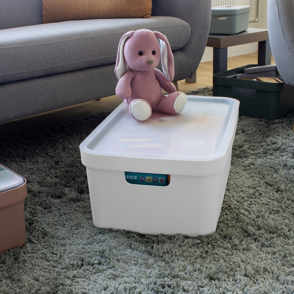 Sigma Home Storage Box 45 L White